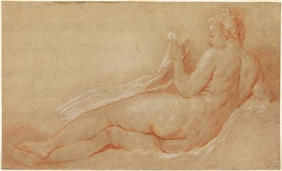 Study for Reclining Nude by François Boucher